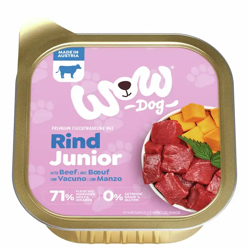 WOW Junior Rind 150 g Sofort Bestellen